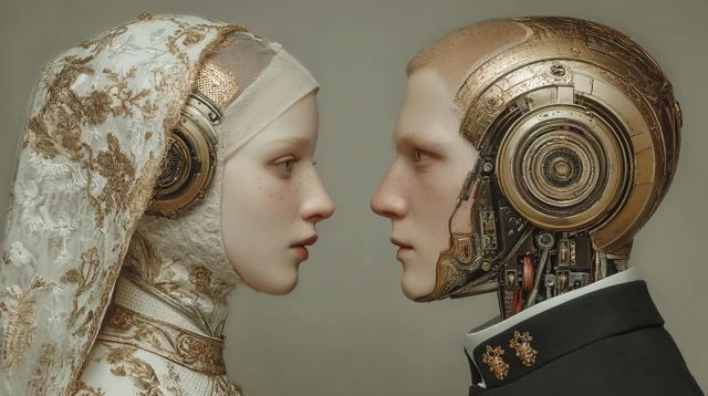 AI Wedding: Futuristic Romance