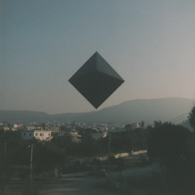 Mysterious Floating Octahedron Surveillance Footage