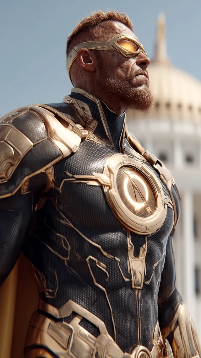 Hyperion Macro Close Up Marvel Superhero Portrait