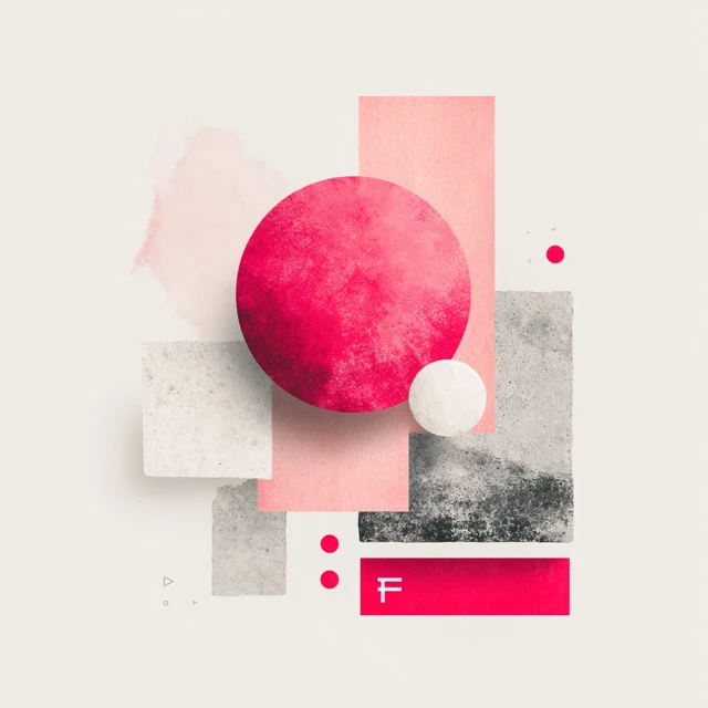 Abstract Brand Identity Design with Minimalist Aesthetic