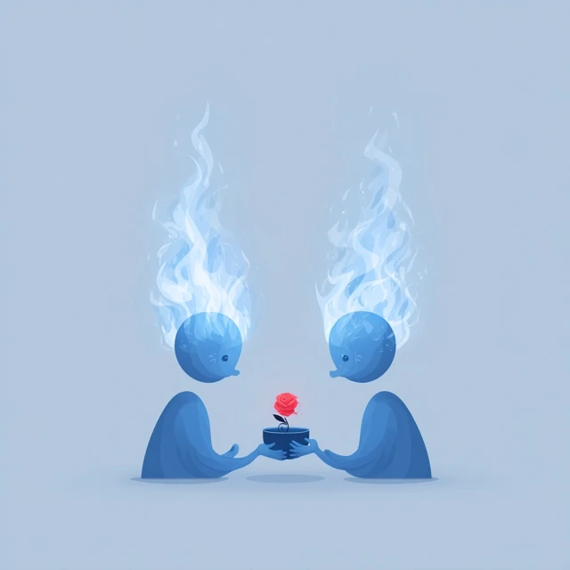 Souls Communicating Telepathically With Rose and Honey