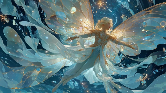 Ethereal Goddess Dream Art with Pastel Colors