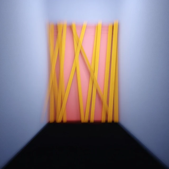 Abstract Art with Blurry Lines and Colors