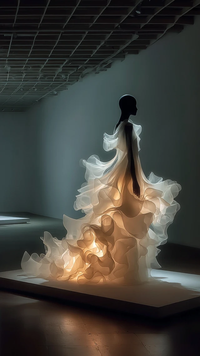 Hair Couture Dress Ice Effect Art Gallery