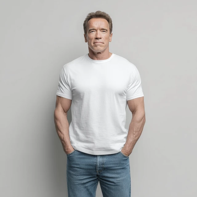 Arnold Schwarzenegger Hyperrealistic Portrait