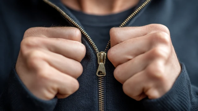 Stuck Zipper Frustration
