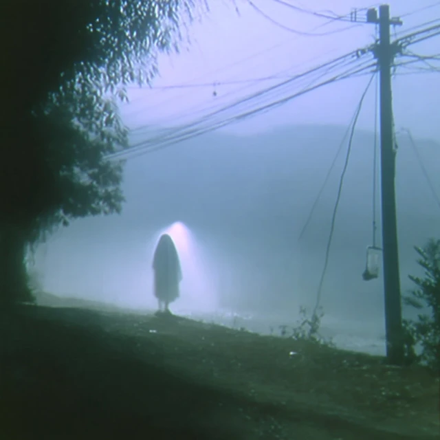 Ghost of the Past: Retro TV, Atmospheric Scene