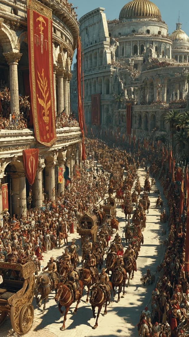 Chariot Race in Ancient Rome: Circus Maximus Anime Style