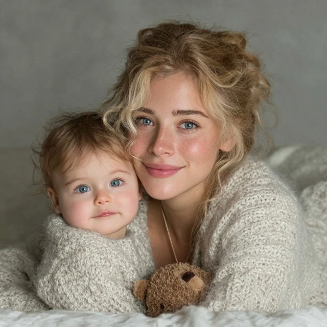 Mother and Baby Tender Moments Photography