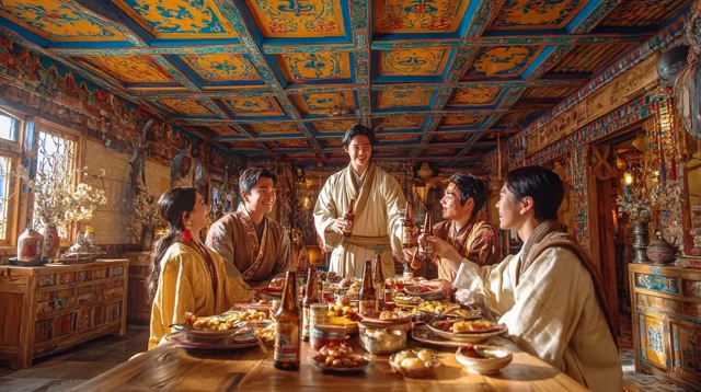 Budweiser Ad Tibetan Restaurant Gathering 2025