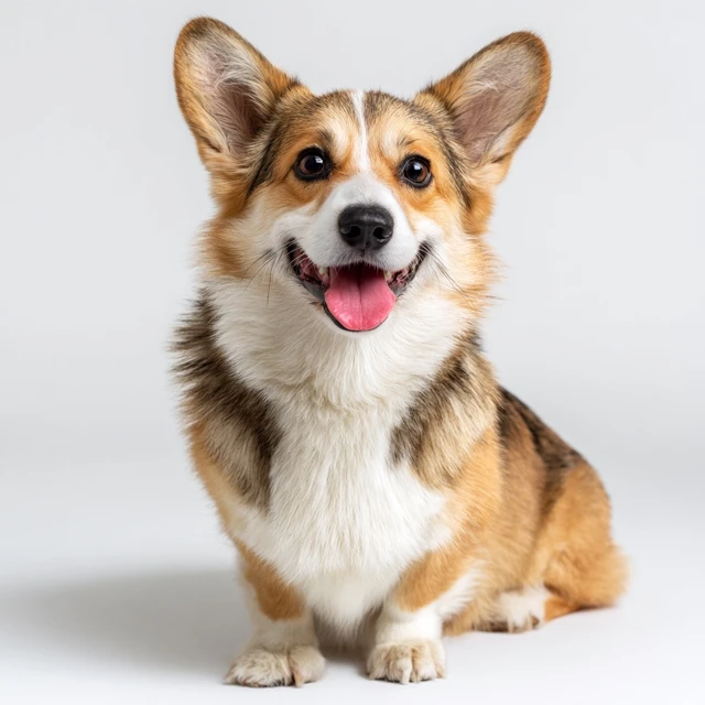 Cute Smiling Corgi Dog Photography