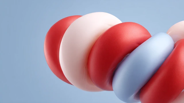 3D Balloon Map of USA Hyperrealistic Rendering