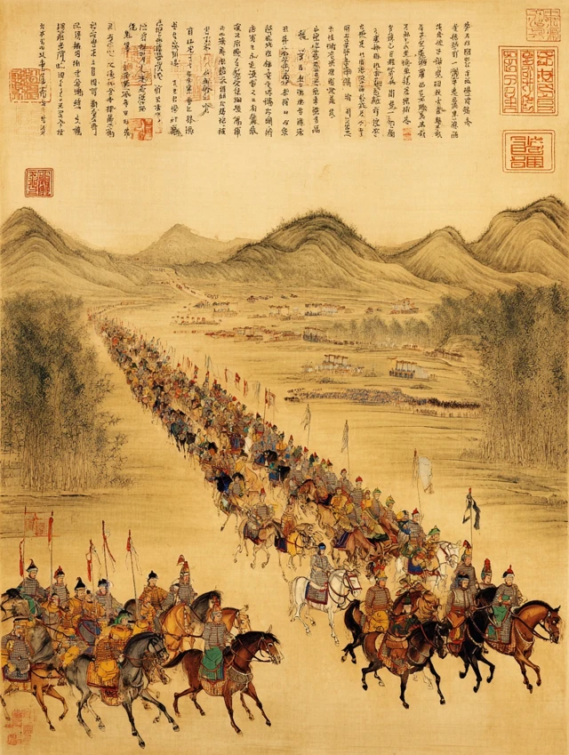 Qin Dynasty Imperial Road Illustration