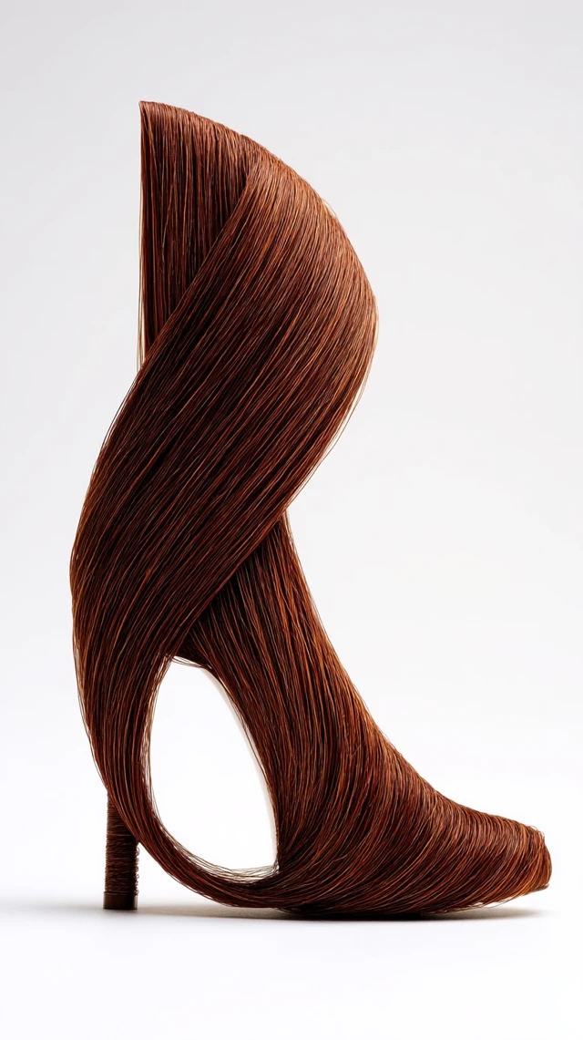 Hair Shoe Surreal Editorial Photography