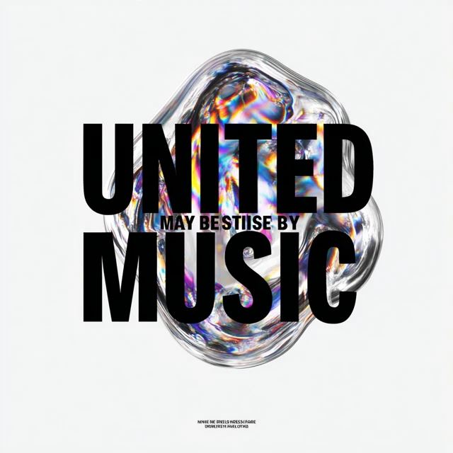 United by Music Minimalist Poster Design