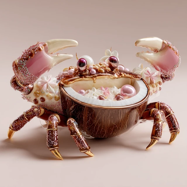 Crabbi CocoLusso Surreal Food Art 3D