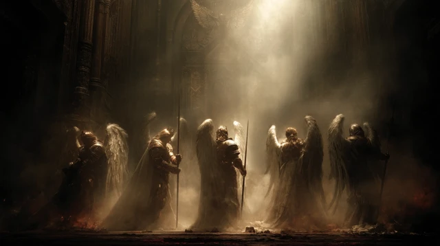 Archangels in Gods Divine Court