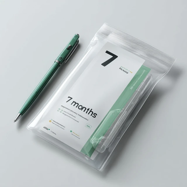 Minimalist Pen Set with 7 Months Design