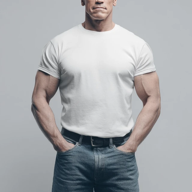 Arnold Schwarzenegger Hyperrealistic Portrait