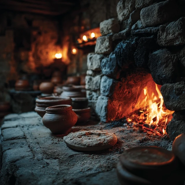 Artisanal Oven Baking Clay Pots