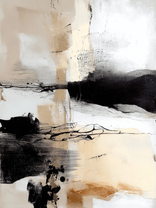 Abstract Minimalist Art Painting