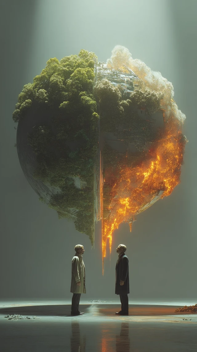 Differing Realities Conceptual Poster