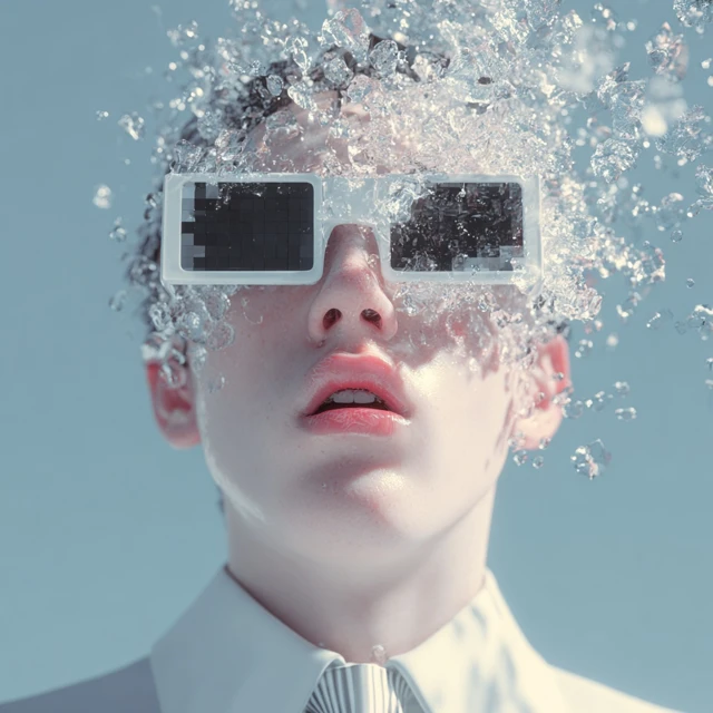 Stylish Portrait of a Man in Sunglasses