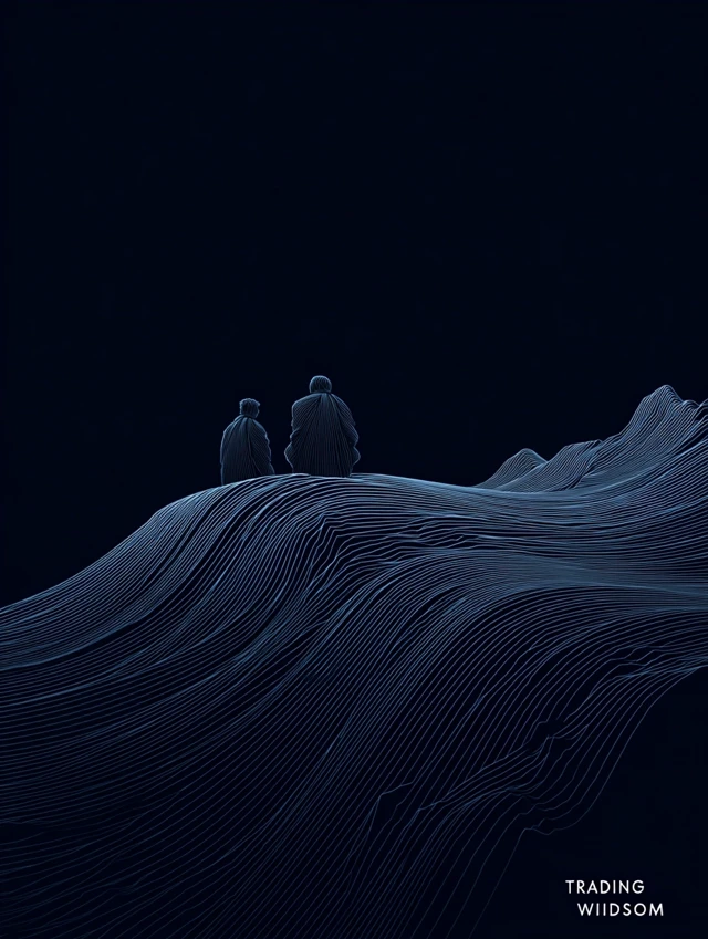 Trading Wisdom Minimalist Technical Analysis Art