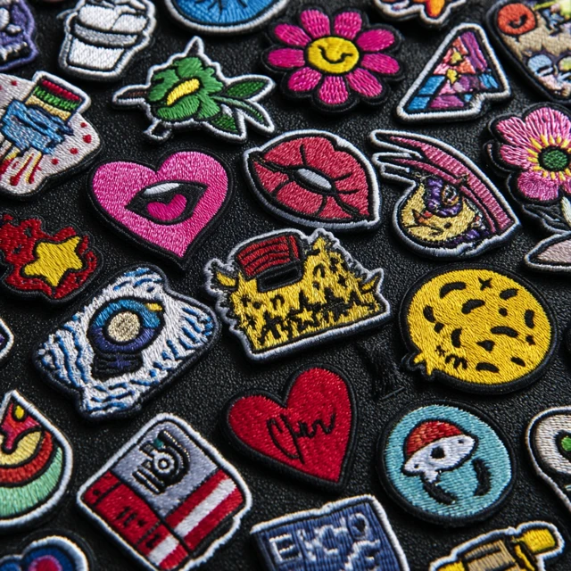 Cartoon Embroidery Patches Graffiti Japanese Street Culture