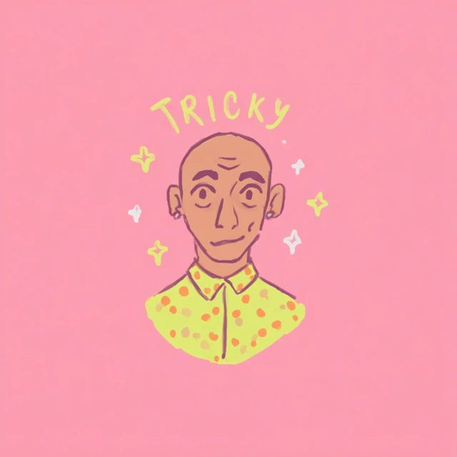 Tricky Illustration Retro Cartoon Style