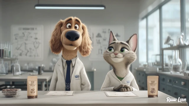 Zootopia Pets in Lab Coats at Raw Love