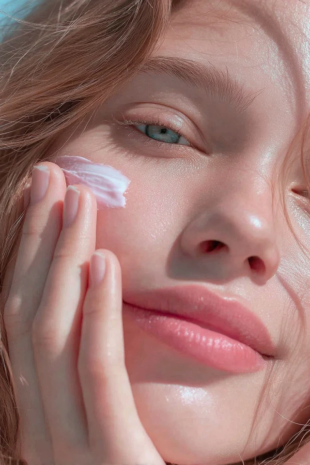 Glowing Skin Portrait Natural Beauty Skincare