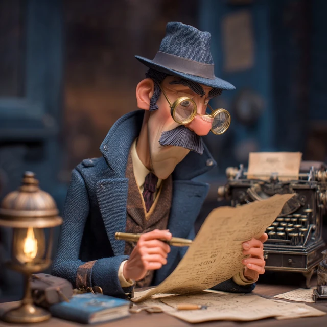 Detective Office Storytelling and Creativity