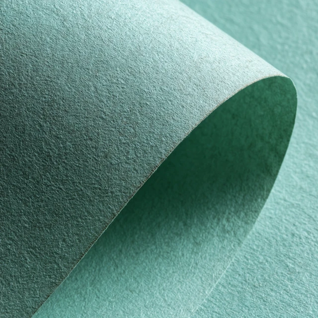 Mint Green Paper Texture Close Up