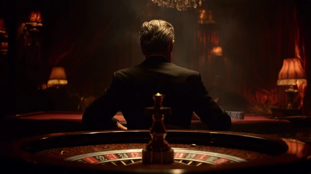 Film Noir Gambling Club Interior