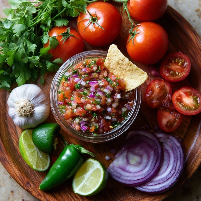 Fresh Pico de Gallo Recipe Delicious Ingredients