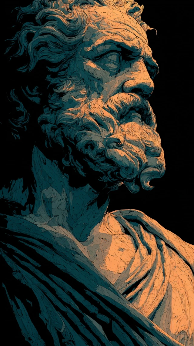 Ancient Sculpture Inspired Minimalist Art