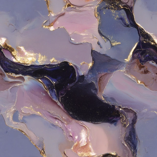Abstract Ethereal Oil Painting Iridescent Texture