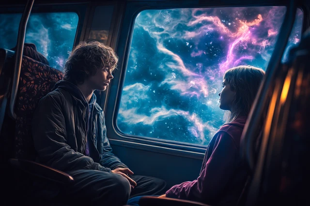 Cosmic Train Ride: Romance Through the Multiverse