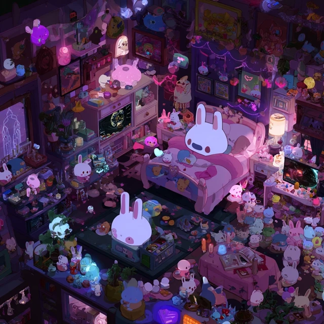 Cute Chibi Room Design Fairy Kei Aesthetic