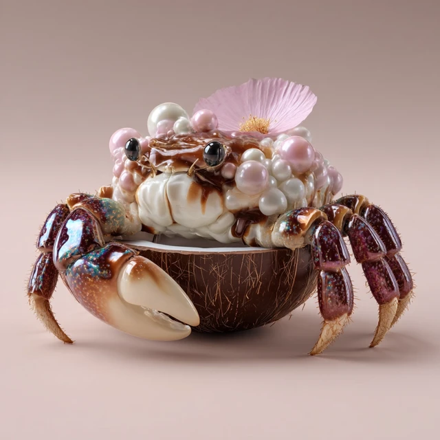 Crabbi CocoLusso Surreal Food Art 3D
