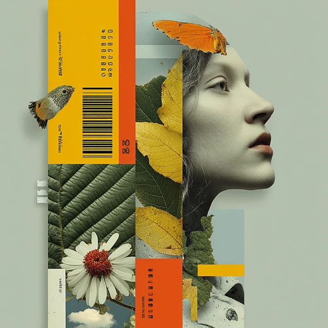Botanical Beauty Product Label Design