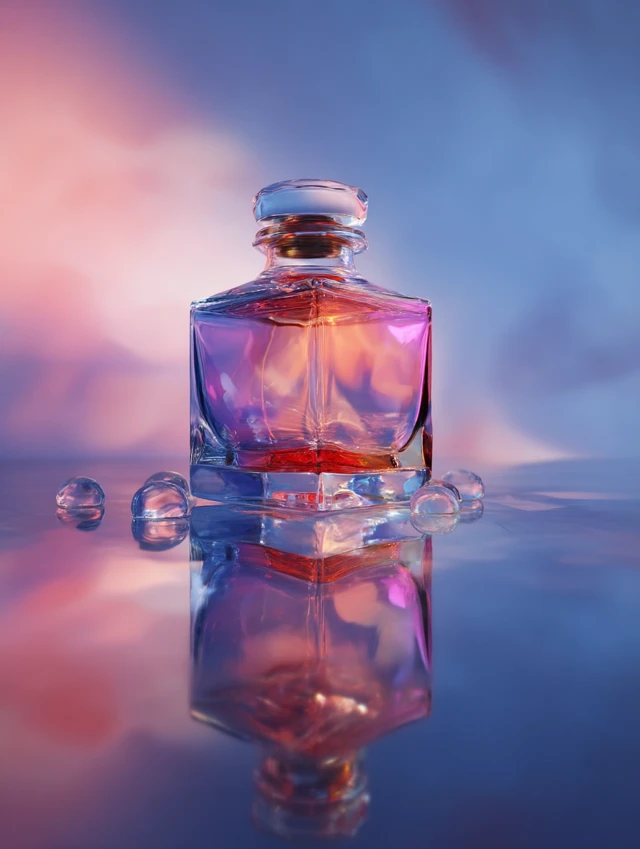Perfume Bottle Product Photography Bottom Angle