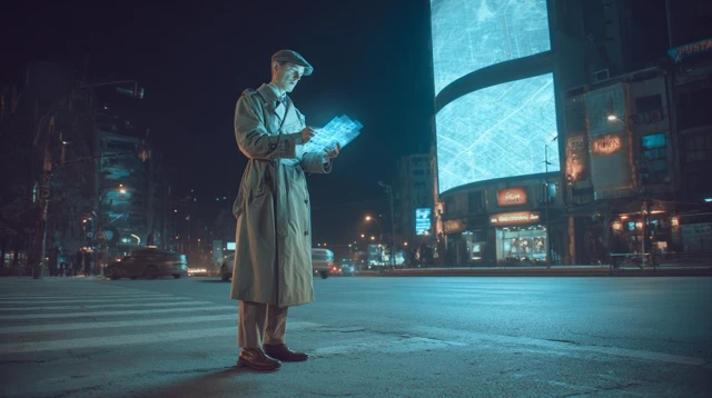 Retro Detective in a Smart City