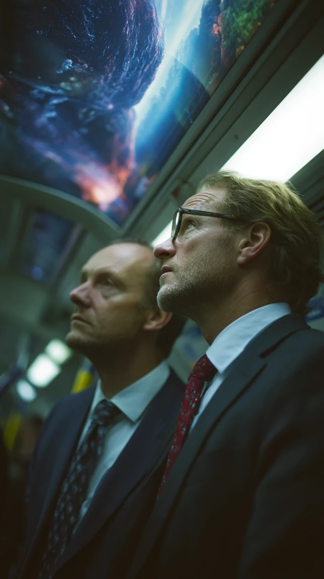 London Commuters on Mars Journey