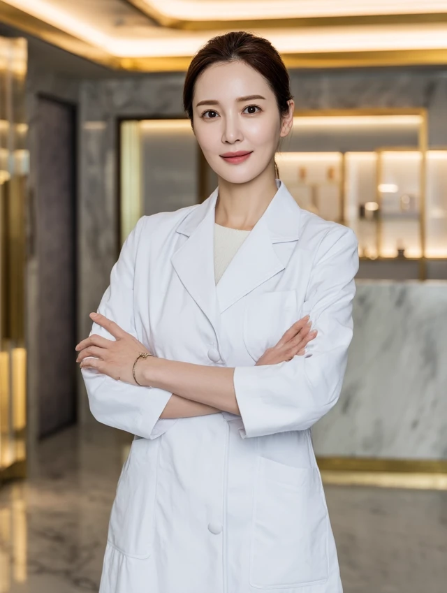 Korean Dermatologist in Luxury Clinic