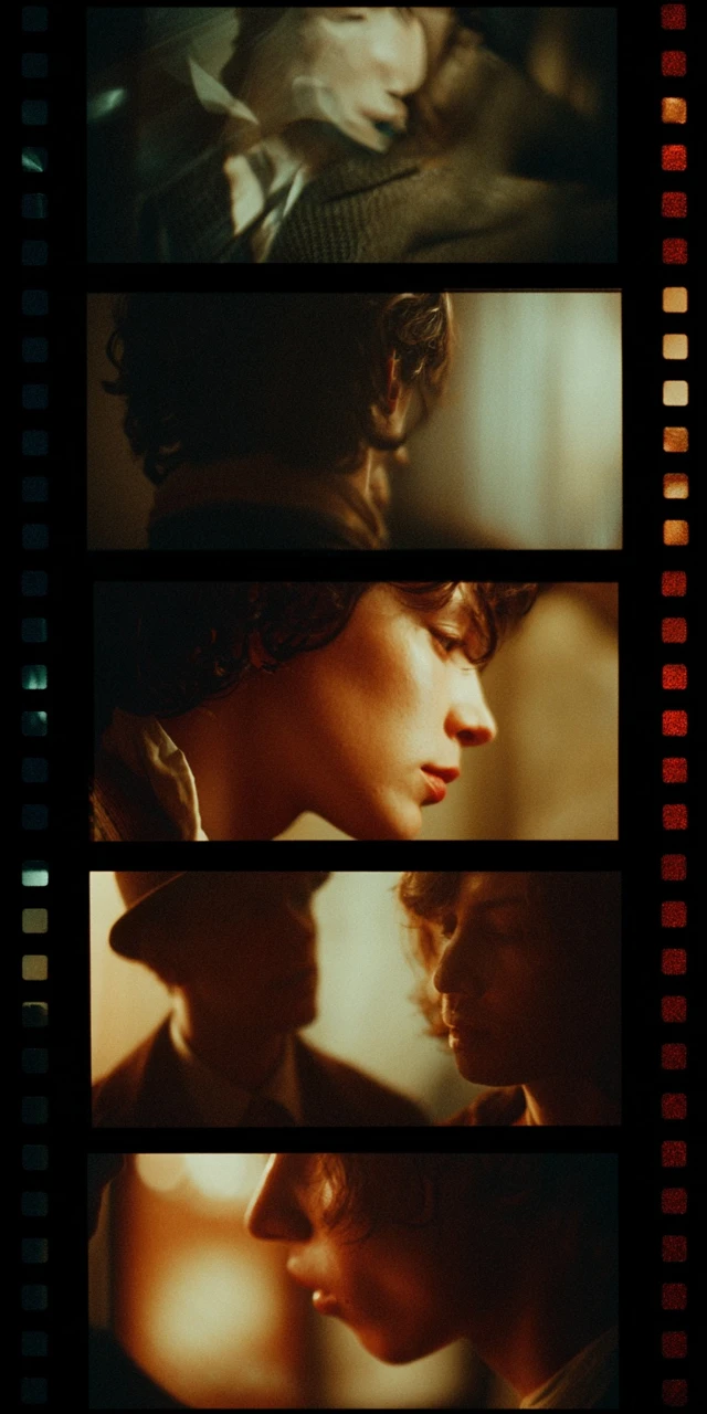 Film Strip Portrait A Collection of Scenes