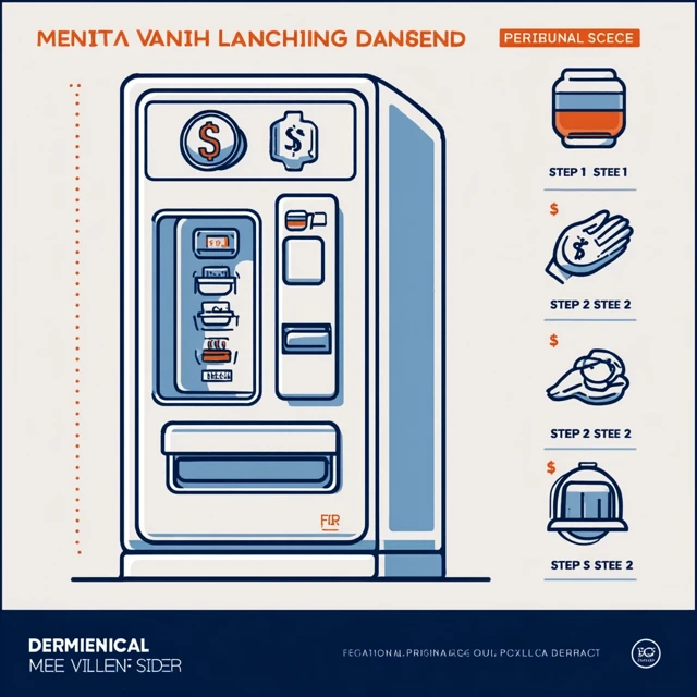 Laundry Vending Machine Decal Design