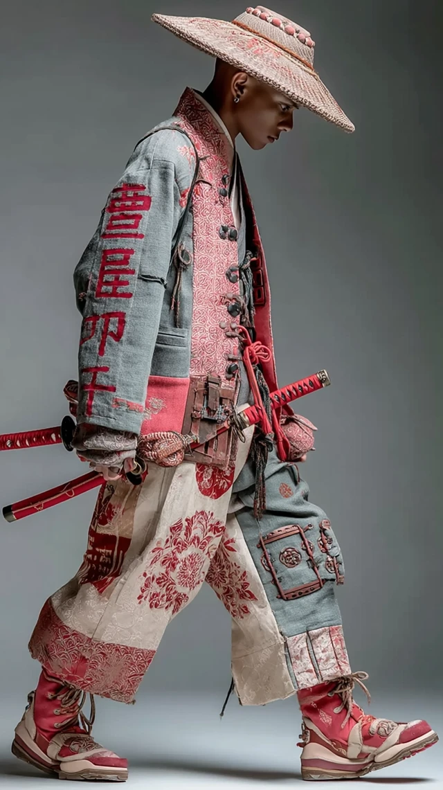 Japanese Fashion Fusion: Modern Samurai