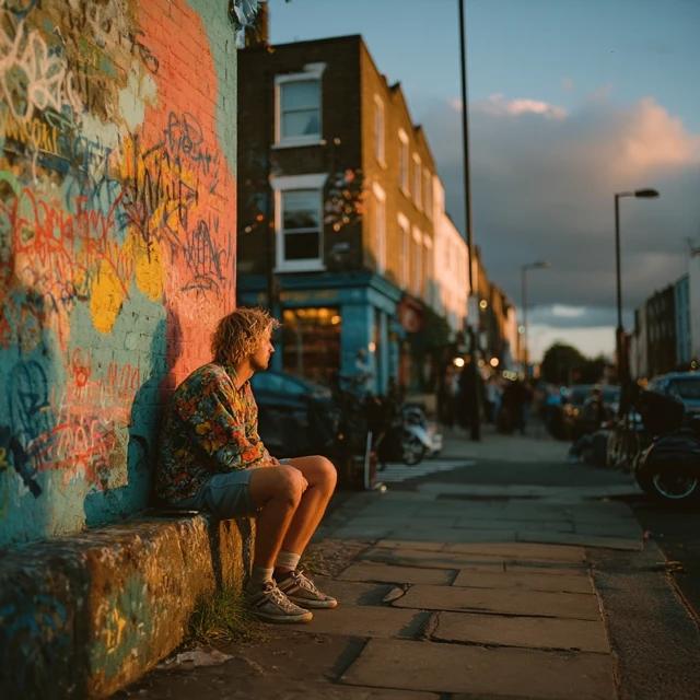 London Street Scene: Bethnal Green, Alex Webb Style